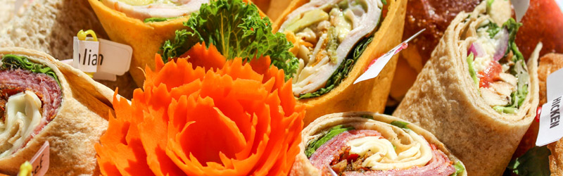 Catering Wraps and Sandwiches