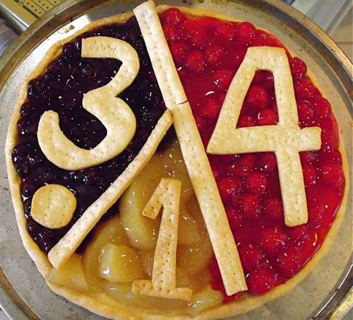 Serve pie on your wedding day